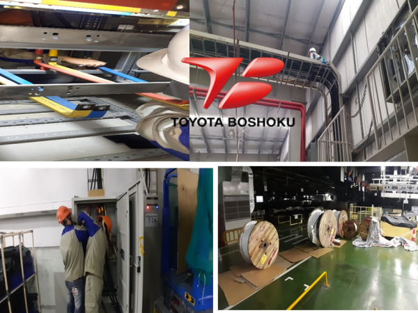 TOYOTA BOSHOKU –  Cung cấp và lắp đặt hệ thống tủ điện