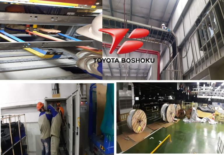 TOYOTA BOSHOKU –  Cung cấp và lắp đặt hệ thống tủ điện