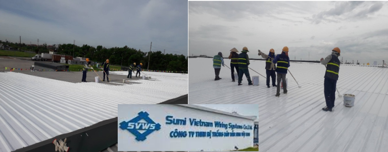 SUMI VIỆT NAM – Sơn chống nóng mái tôn