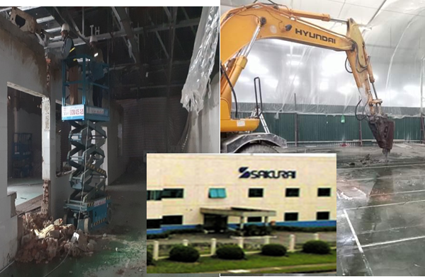 SAKURAI VIETNAM – FACTORY MACHINE BASE RENOVATION PROJECT