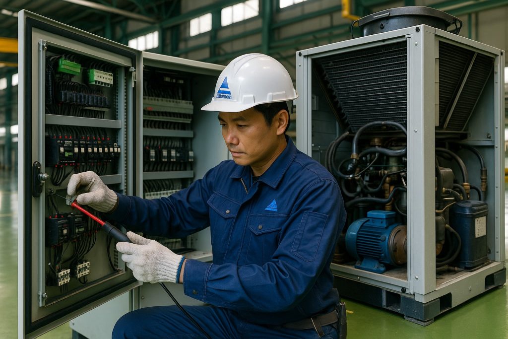 Bảo trì định kỳ hệ thống cơ điện công nghiệp – Shindomei Vietnam